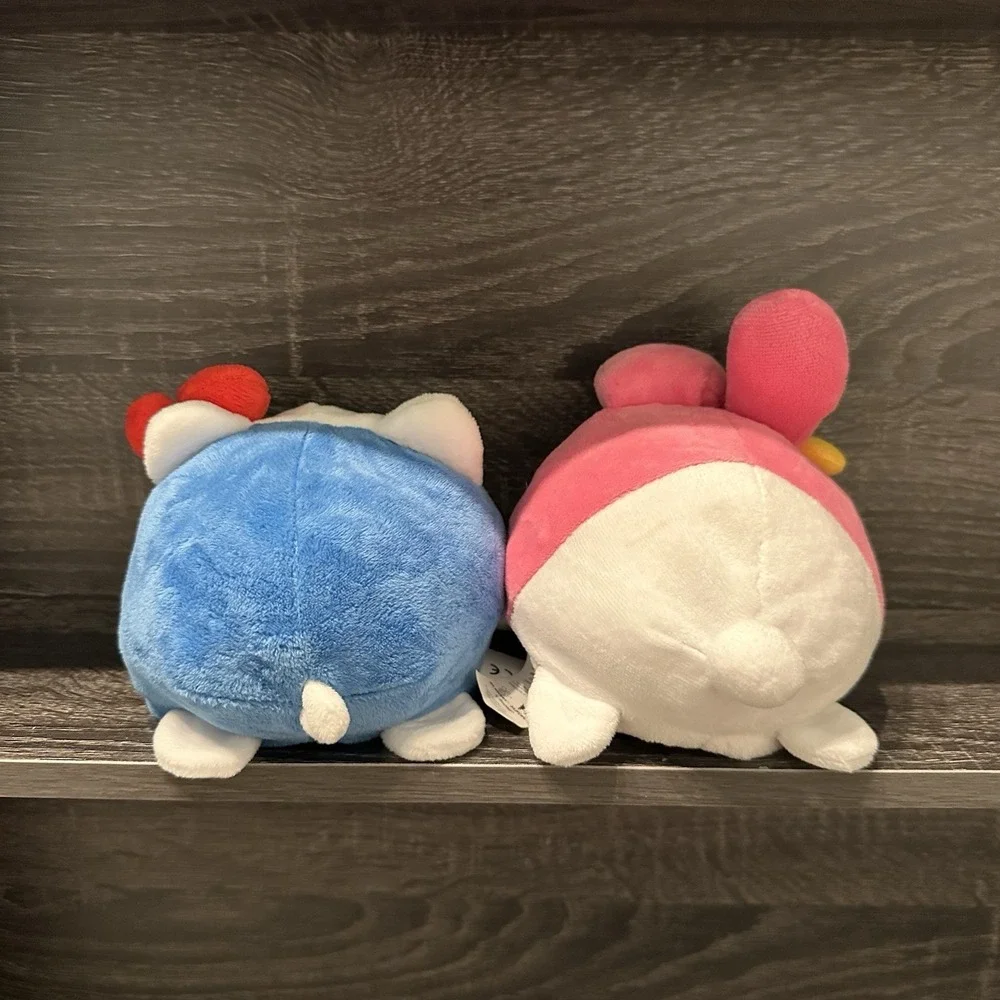 Sanrio Hello Kitty Teeturtle And‎ Friends My Melody & Kuromi Reversible Plush